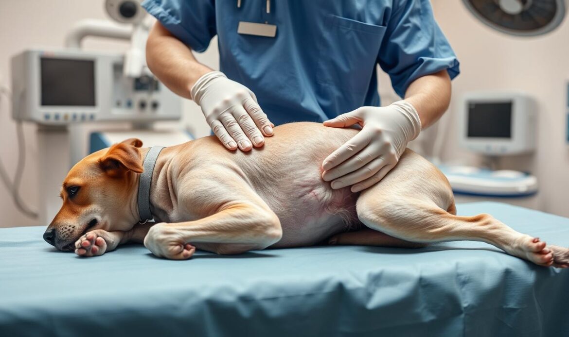 spay procedure for dogs in heat