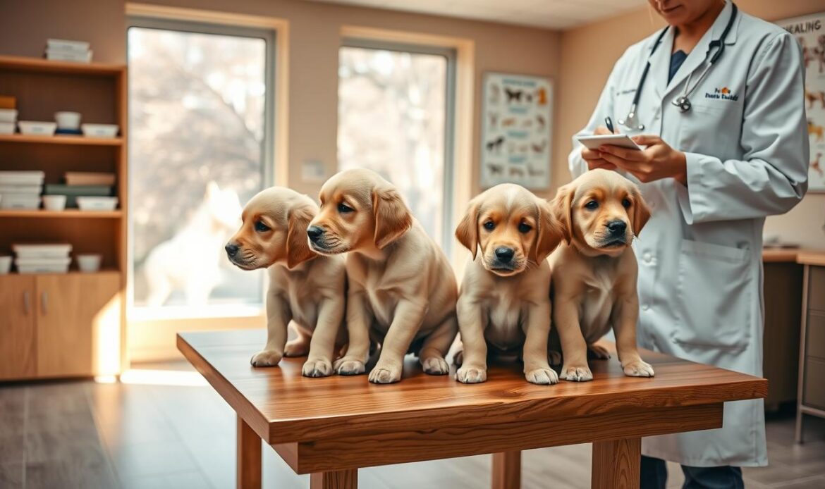 health screening for golden retriever puppies