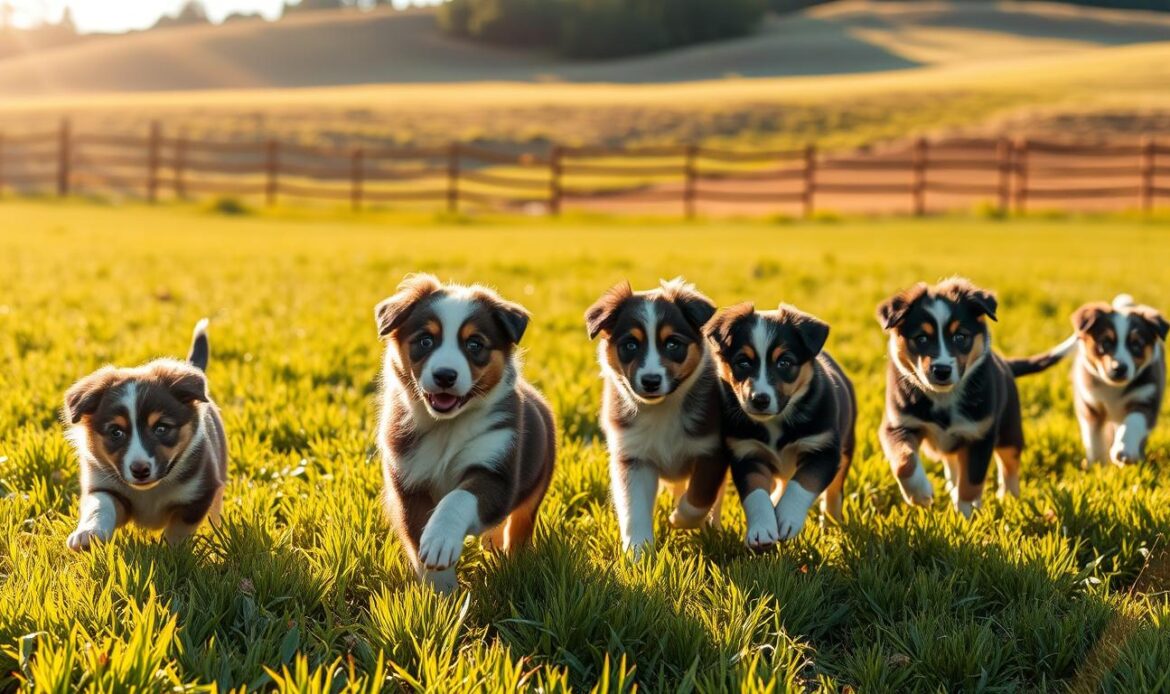 english shepherd puppies​
