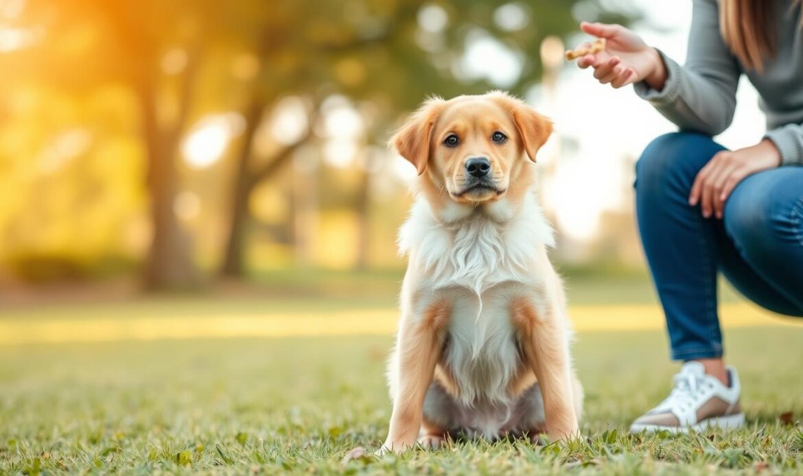 dog alignment sit training