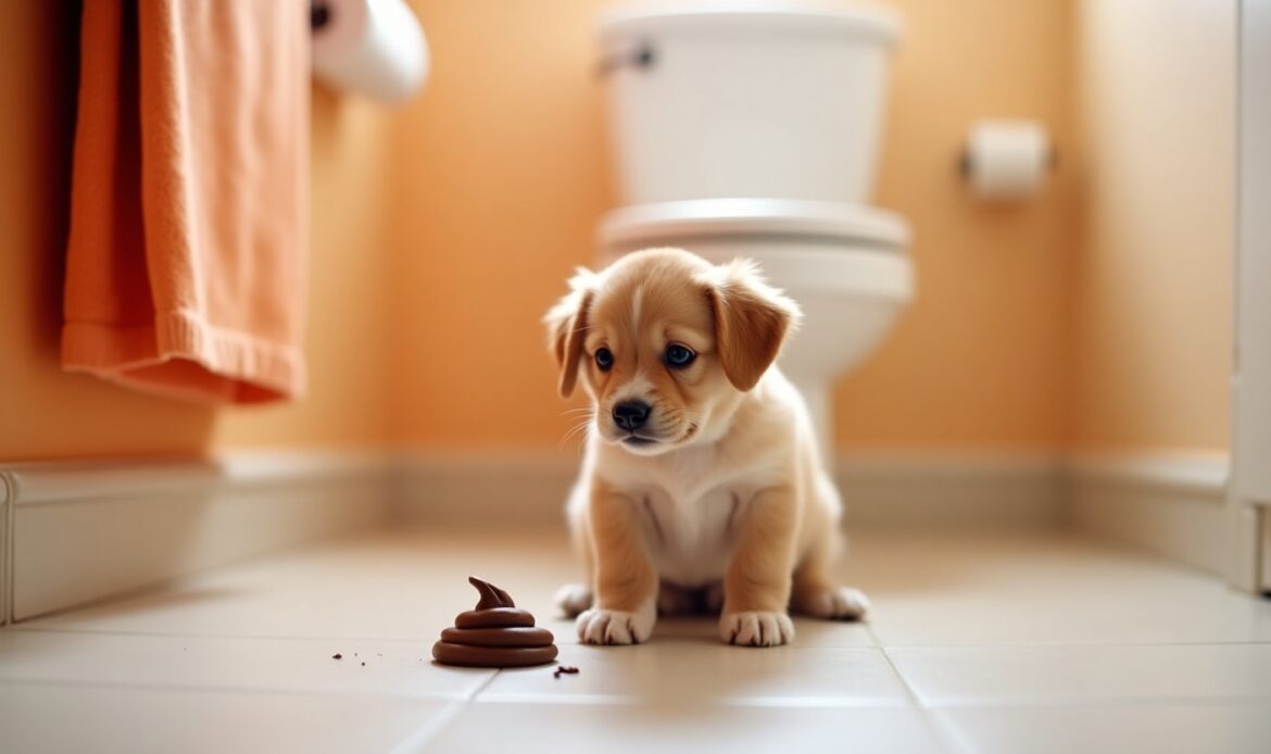 how often do puppies poop chart for different ages