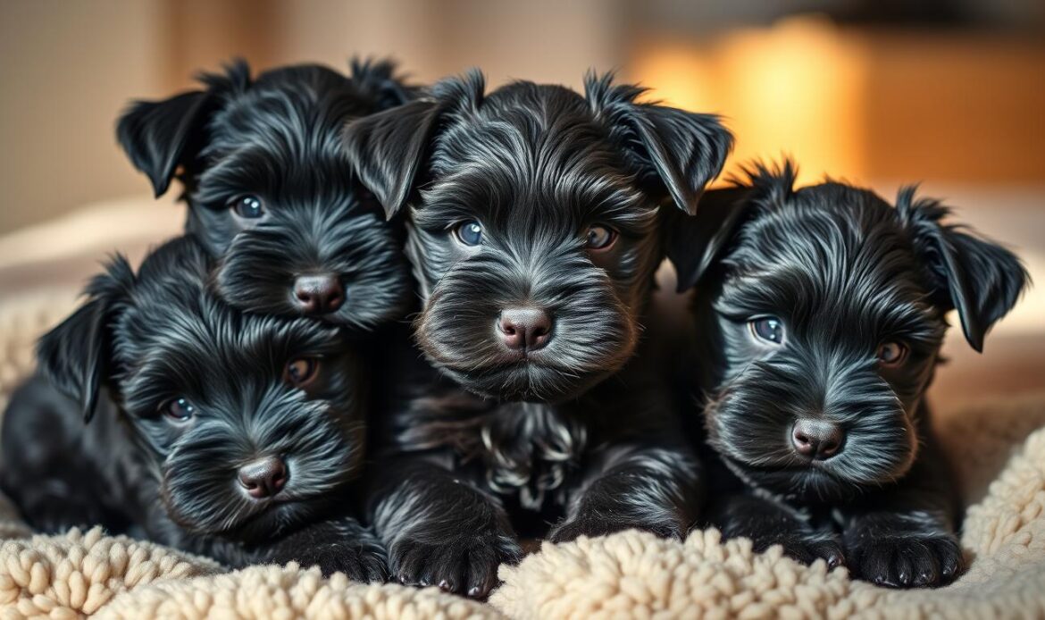 black schnauzer puppies