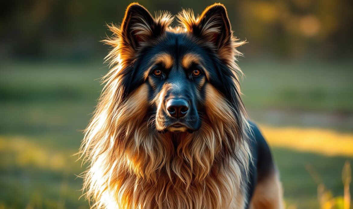 long haired german shepherd colors
