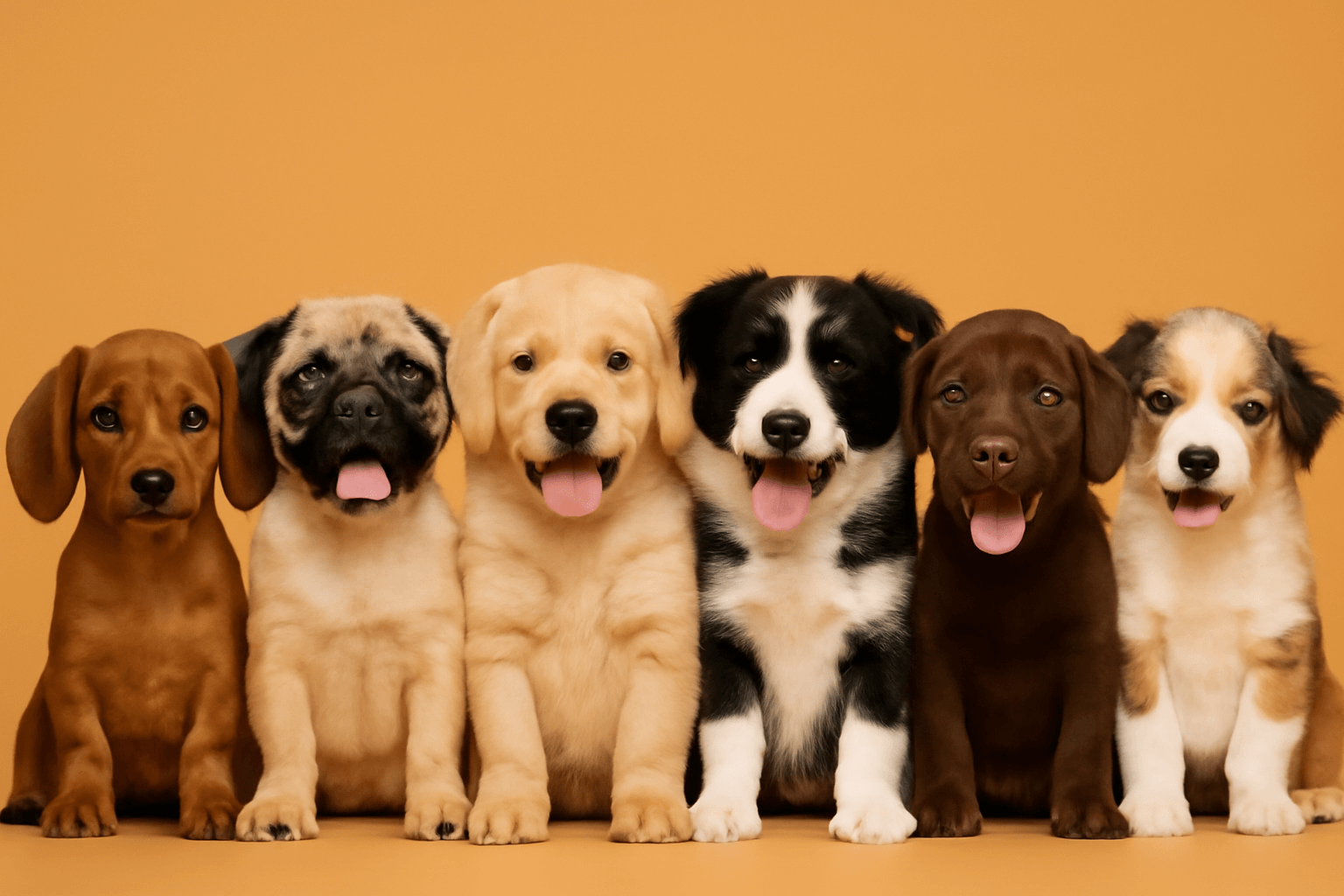 Adorable Cavapoo, Cockapoo, and Maltipoo puppies playing together – hypoallergenic designer dog breeds for families